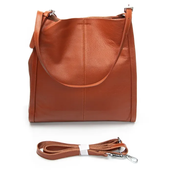 Сумка Женская Классическая кожа ALEX RAI 2060-9 camel