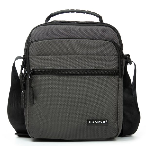 Сумка Мужская Планшет нейлон Lanpad A82091 gray
