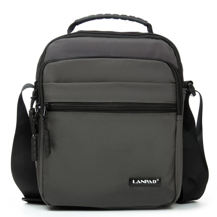 Сумка Мужская Планшет нейлон Lanpad A82091 gray