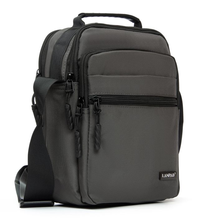 Сумка Мужская Планшет нейлон Lanpad A82091 gray
