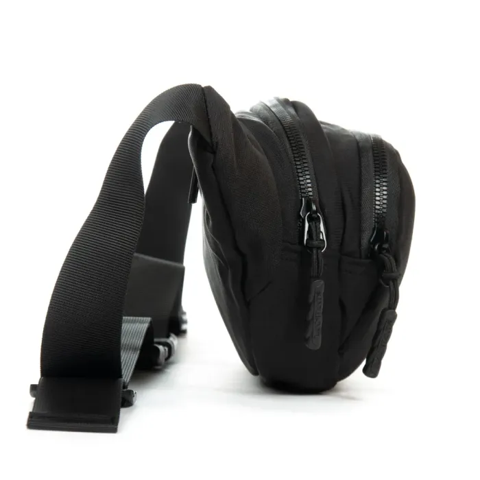 Сумка Мужская На пояс нейлон Lanpad 8803 black