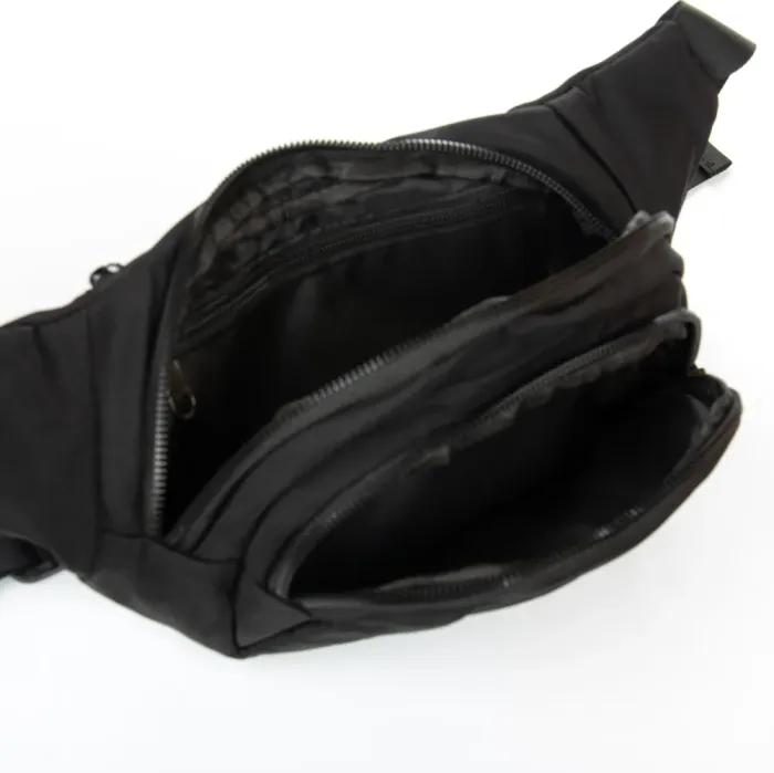 Сумка Мужская На пояс нейлон Lanpad 8803 black