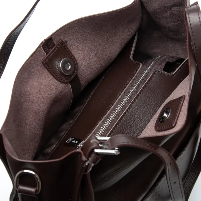Сумка Женская Классическая кожа ALEX RAI 2060-9 brown