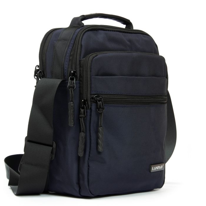 Сумка Мужская Планшет нейлон Lanpad A82091 blue