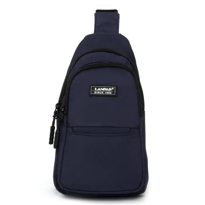 Сумка Мужская На Плечо нейлон Lanpad A4159 blue бол