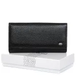 Кошелек BR Женский кожа DR. BOND W46-4 black-red