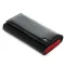 Кошелек BR Женский кожа DR. BOND W46-4 black-red