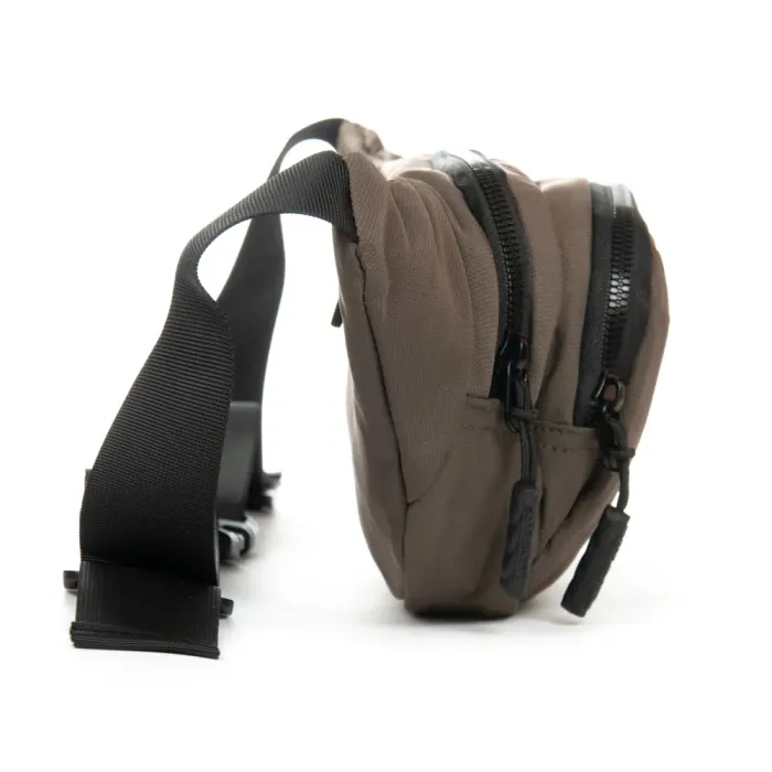 Сумка Мужская На пояс нейлон Lanpad 8803 brown