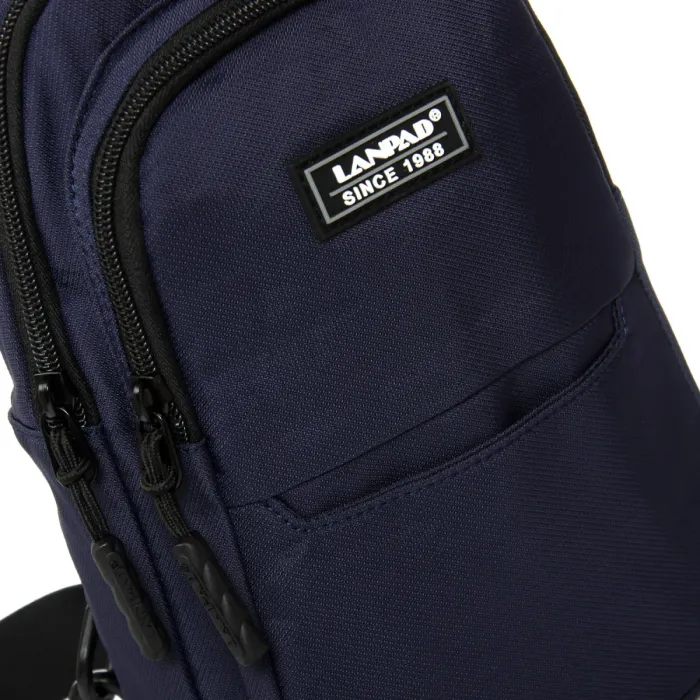 Сумка Мужская На Плечо нейлон Lanpad A4159 blue бол