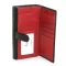 Кошелек BR Женский кожа DR. BOND W46-4 black-red