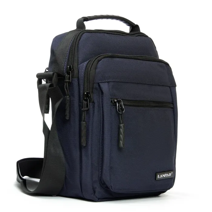 Сумка Мужская Планшет нейлон Lanpad 85028 blue