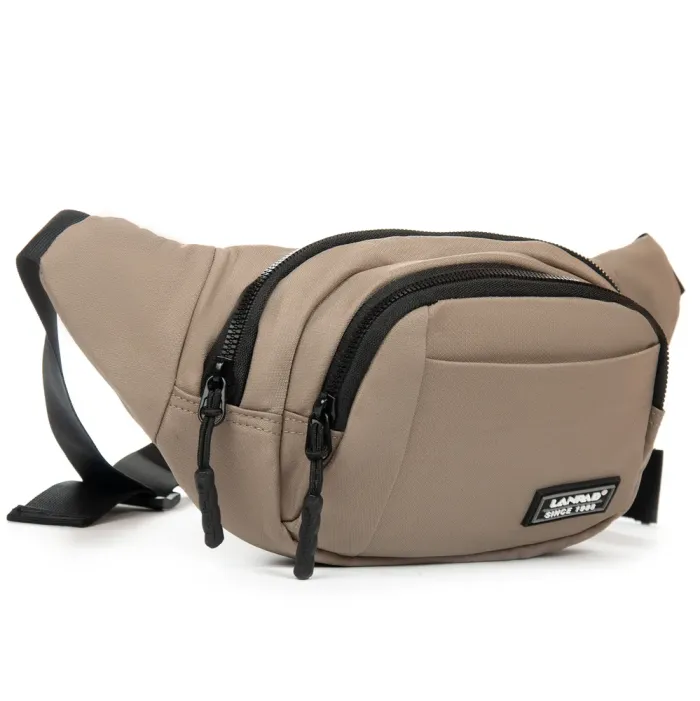 Сумка Мужская На пояс нейлон Lanpad 8803 khaki