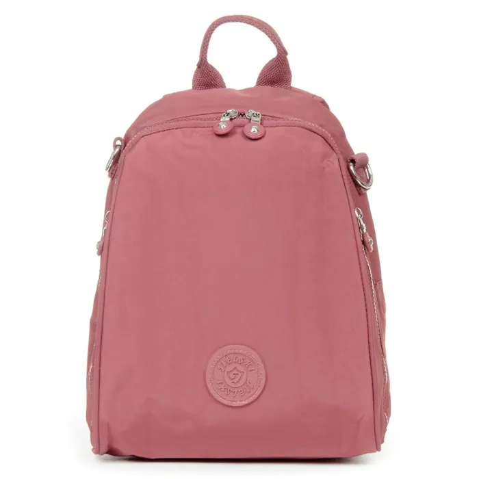Сумка Женская Текстиль рюкзак полиамид Jielshi 7020 l.pink