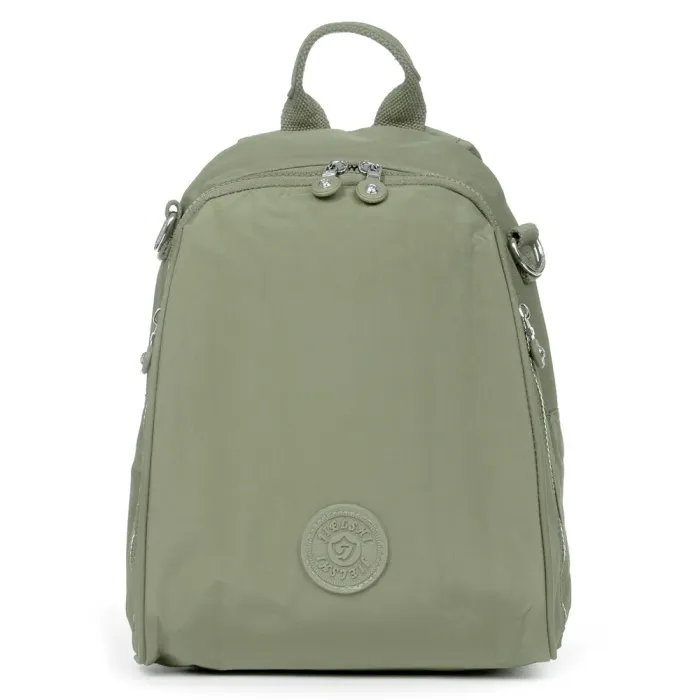 Сумка Женская Текстиль рюкзак полиамид Jielshi 7020 d.green