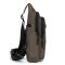 Сумка Мужская На Плечо нейлон Lanpad A4159 brown бол