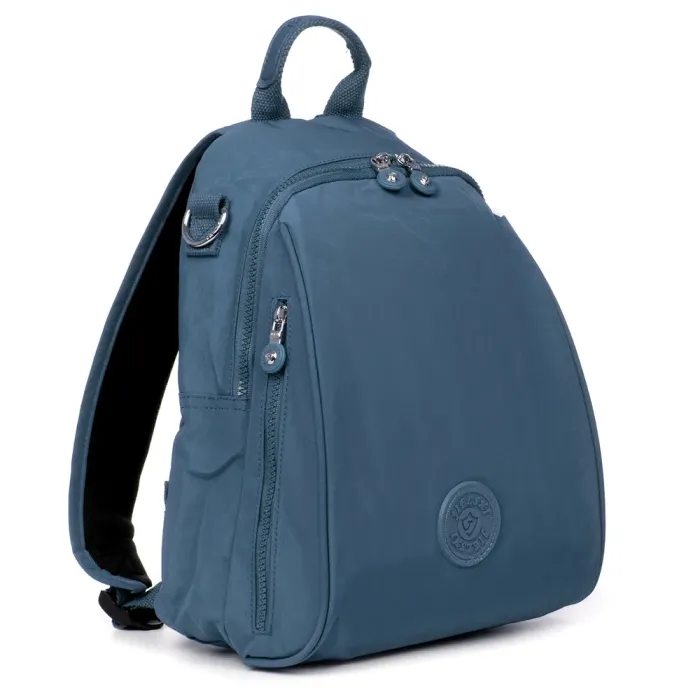 Сумка Женская Текстиль рюкзак полиамид Jielshi 7020 blue