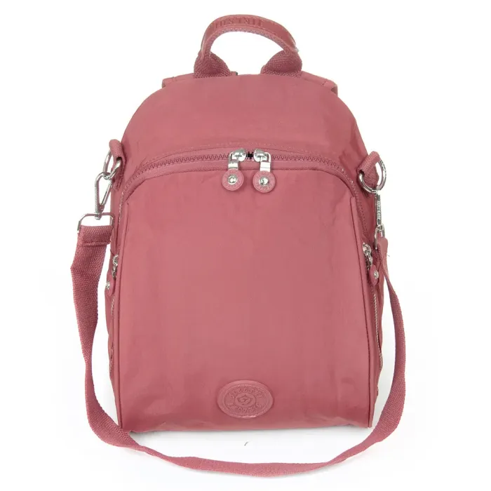 Сумка Женская Текстиль рюкзак полиамид Jielshi 7020 l.pink