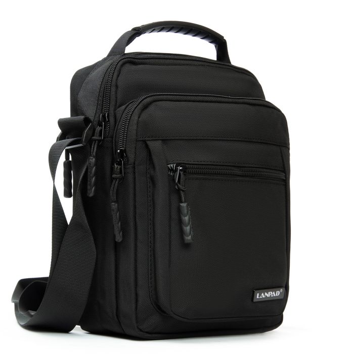 Сумка Мужская Планшет нейлон Lanpad 85028 black