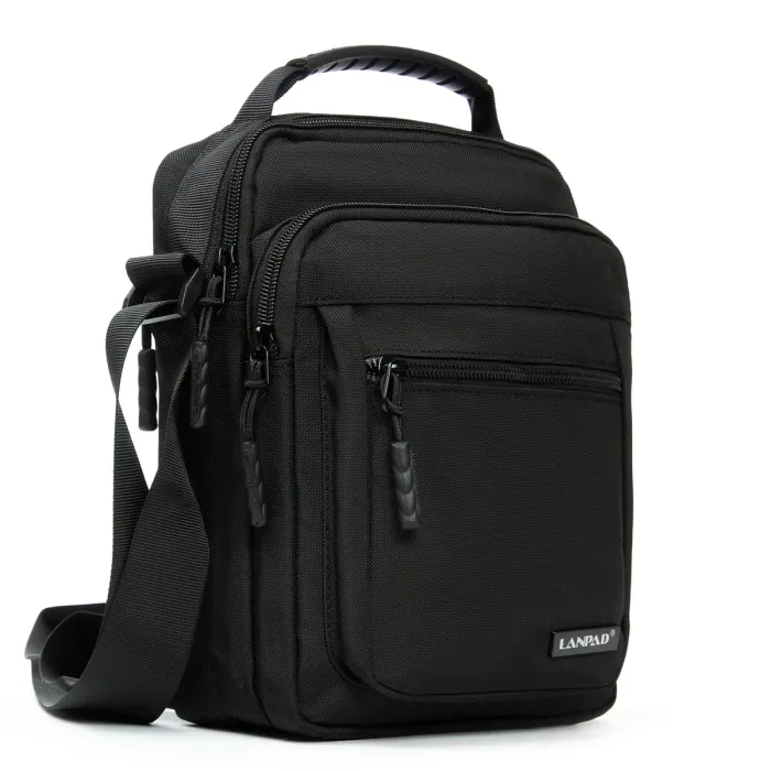 Сумка Мужская Планшет нейлон Lanpad 85028 black