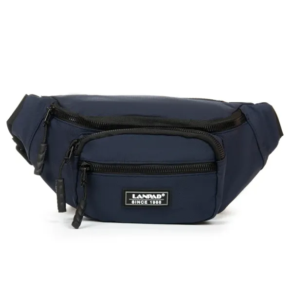 Сумка Мужская На пояс нейлон Lanpad 83043 blue