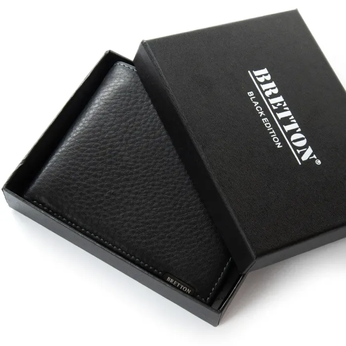 Кошелек BE Мужской кожа BRETTON 208K black