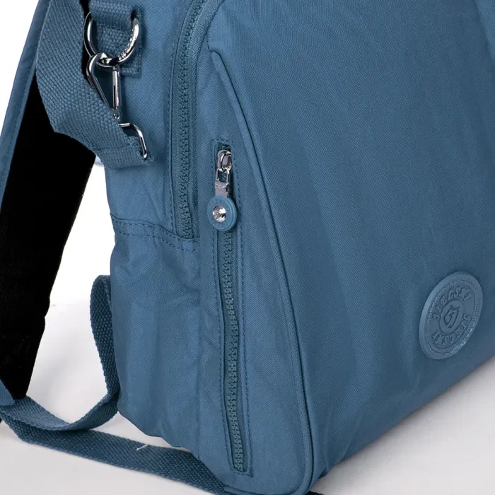 Сумка Женская Текстиль рюкзак полиамид Jielshi 7020 blue