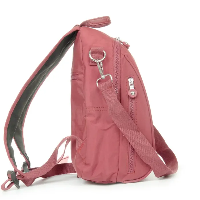 Сумка Женская Текстиль рюкзак полиамид Jielshi 7020 l.pink