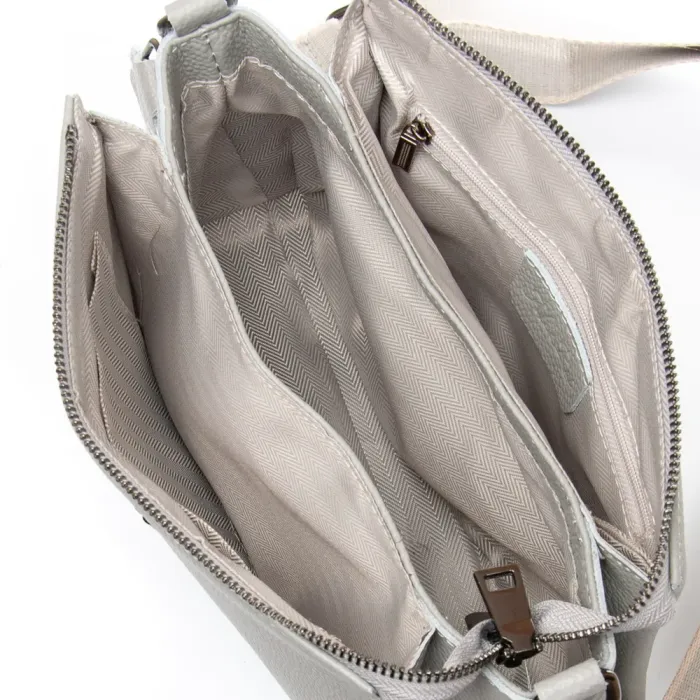 Сумка Женская Классическая кожа ALEX RAI 99105-2 l.gray