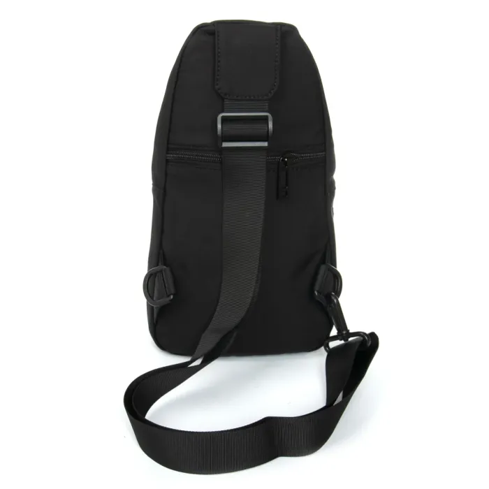 Сумка Мужская На Плечо нейлон Lanpad A4159 black бол