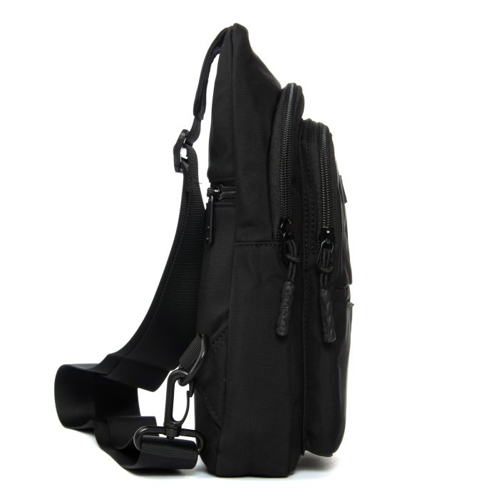 Сумка Мужская На Плечо нейлон Lanpad A4159 black бол