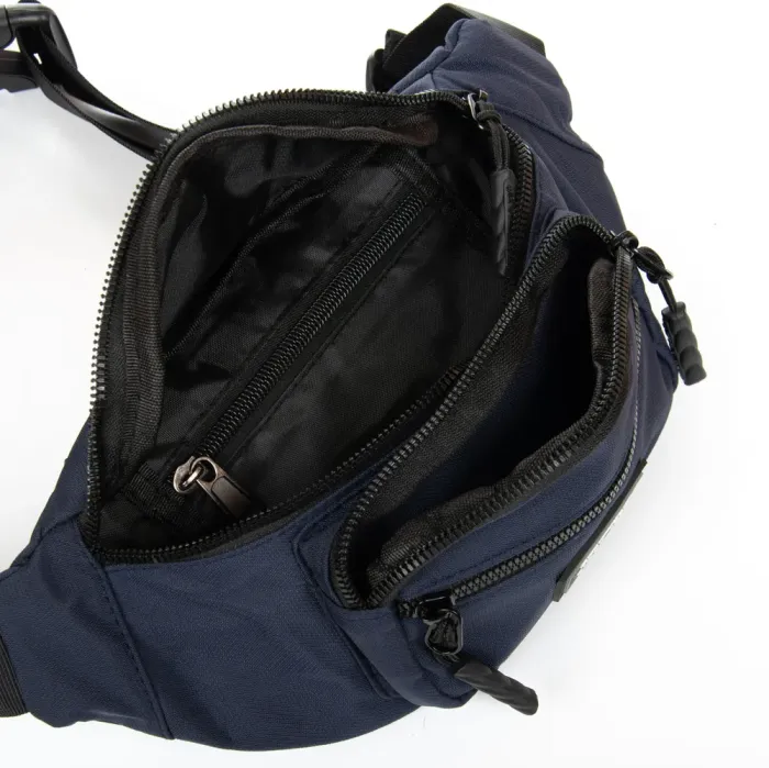 Сумка Мужская На пояс нейлон Lanpad 83043 blue