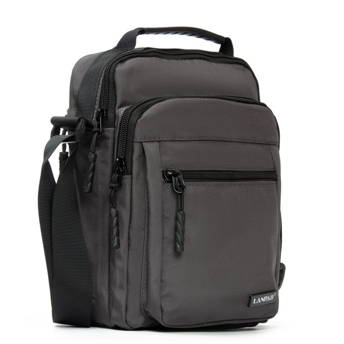 Сумка Мужская Планшет нейлон Lanpad 85028 gray