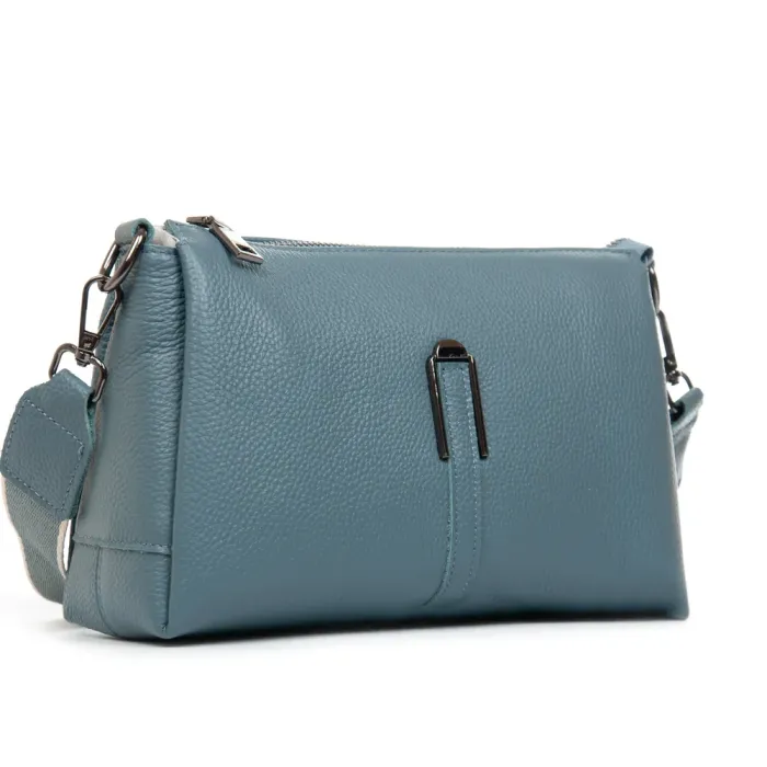 Сумка Женская Классическая кожа ALEX RAI 99105-2 l.blue