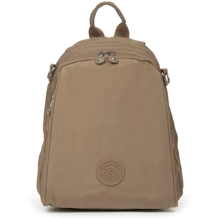 Сумка Женская Текстиль рюкзак полиамид Jielshi 7020 mocha