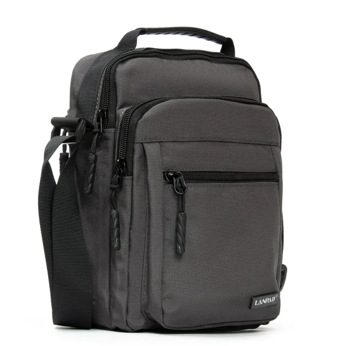 Сумка Мужская Планшет нейлон Lanpad 85028 gray