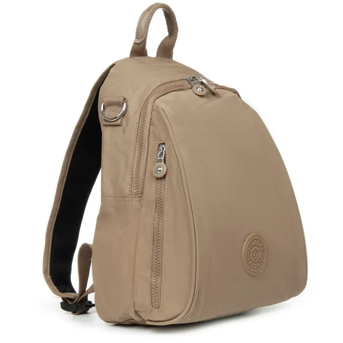 Сумка Женская Текстиль рюкзак полиамид Jielshi 7020 mocha