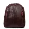 Сумка Женская Рюкзак кожа ALEX RAI 8907-9 wine red