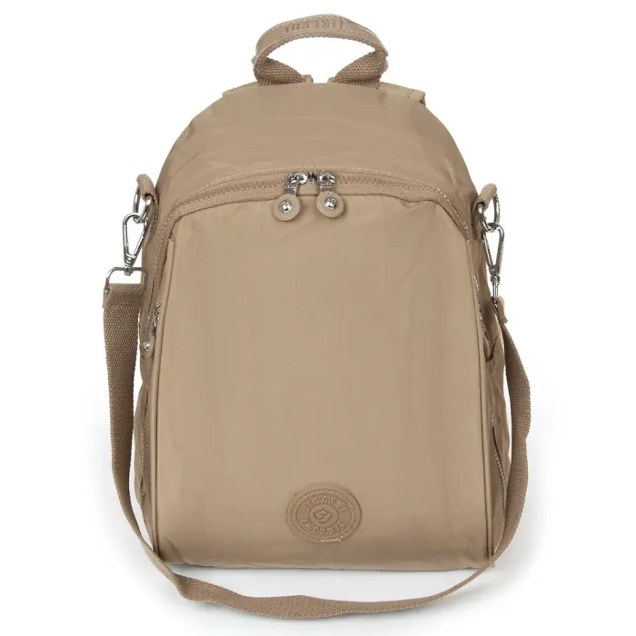 Сумка Женская Текстиль рюкзак полиамид Jielshi 7020 mocha