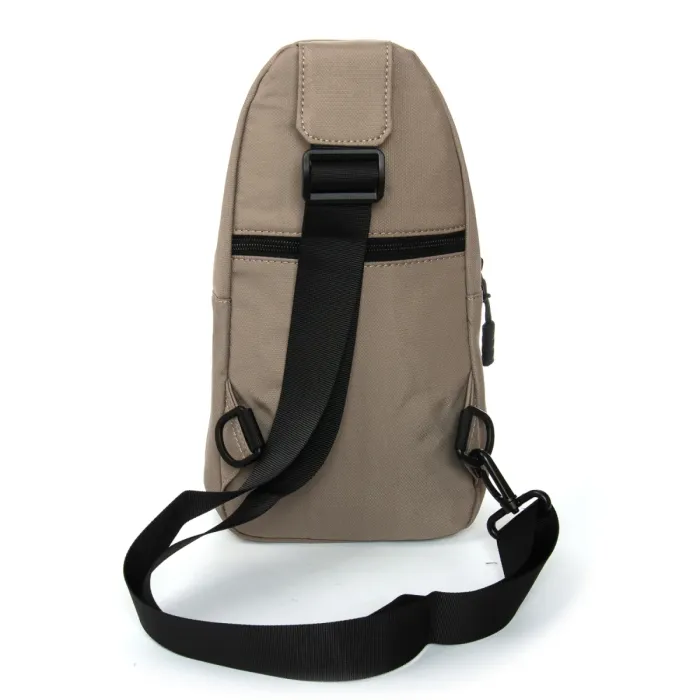 Сумка Мужская На Плечо нейлон Lanpad A4159 khaki бол