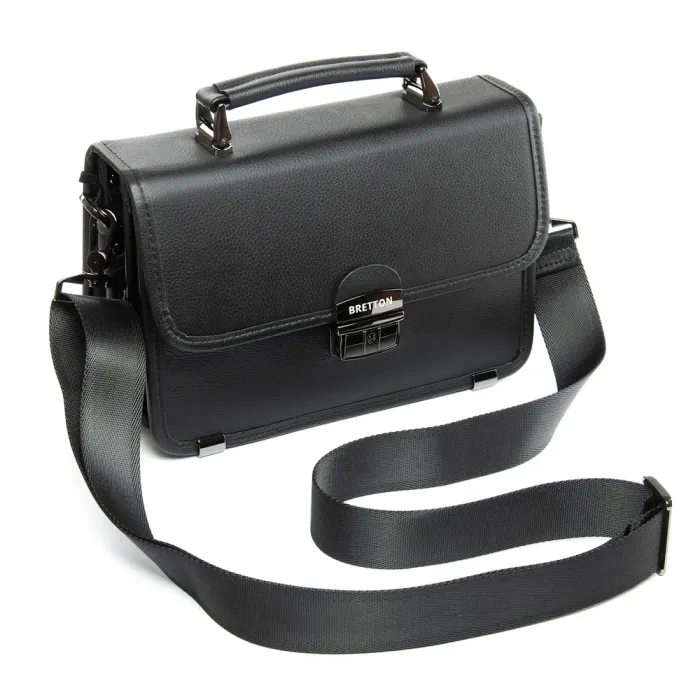 Сумка Мужская Барсетка кожа BRETTON 3787-8 black