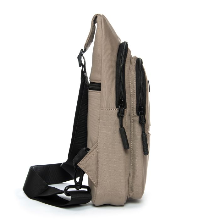 Сумка Мужская На Плечо нейлон Lanpad A4159 khaki бол