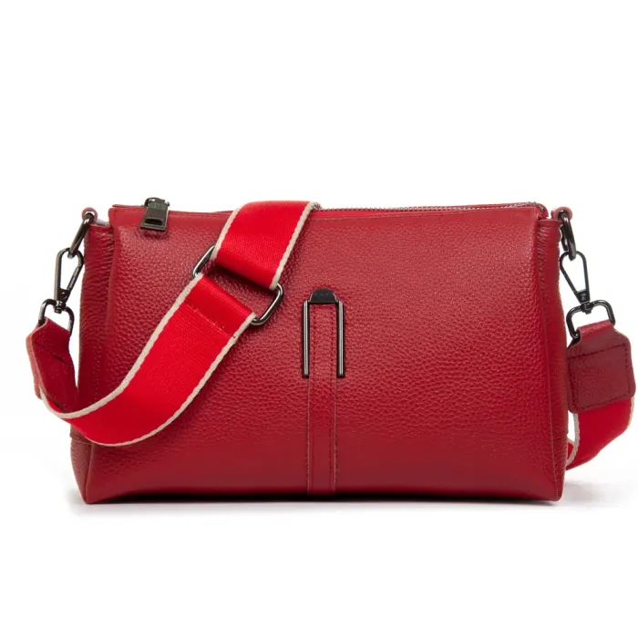 Сумка Женская Классическая кожа ALEX RAI 99105-2 red