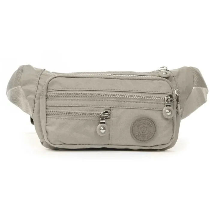 Сумка Женская Текстиль на пояс полиамид Jielshi ZT-002 beige