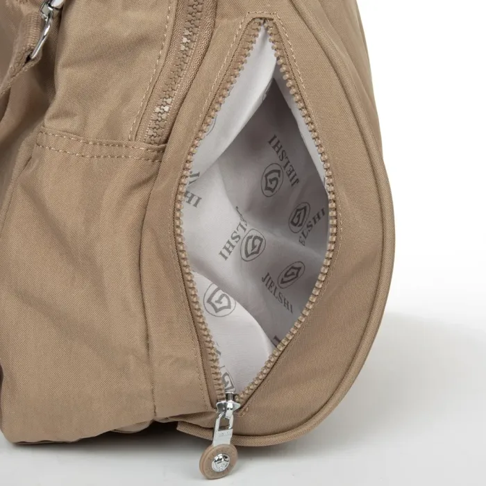 Сумка Женская Текстиль рюкзак полиамид Jielshi 7020 mocha