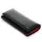Кошелек BR Женский кожа DR. BOND W1-V-4 black-red