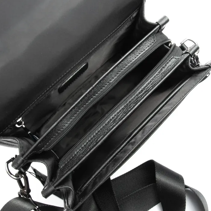 Сумка Мужская Барсетка кожа BRETTON 3787-8 black