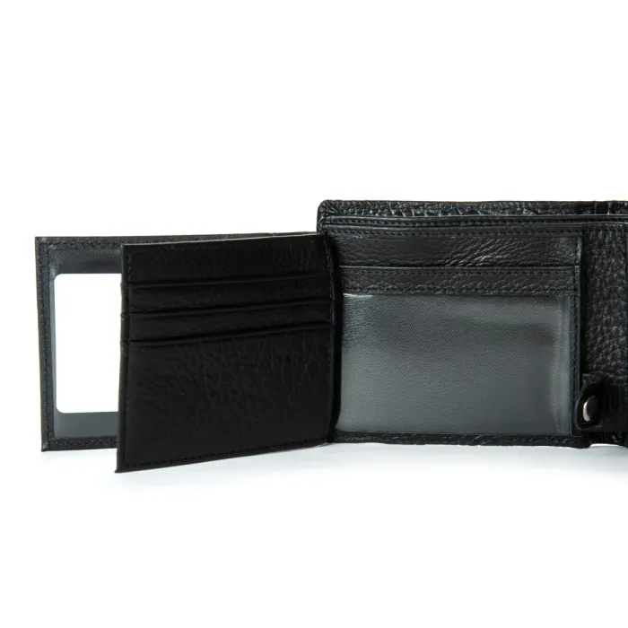 Кошелек Classic Мужской croco кожа DR. BOND M2CR2 black
