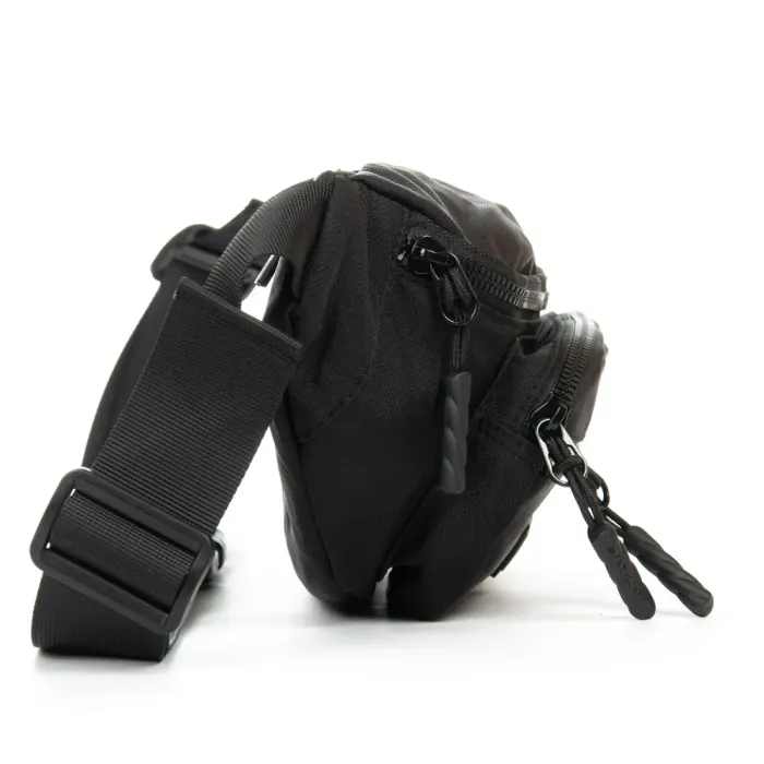 Сумка Мужская На пояс нейлон Lanpad 83043 black