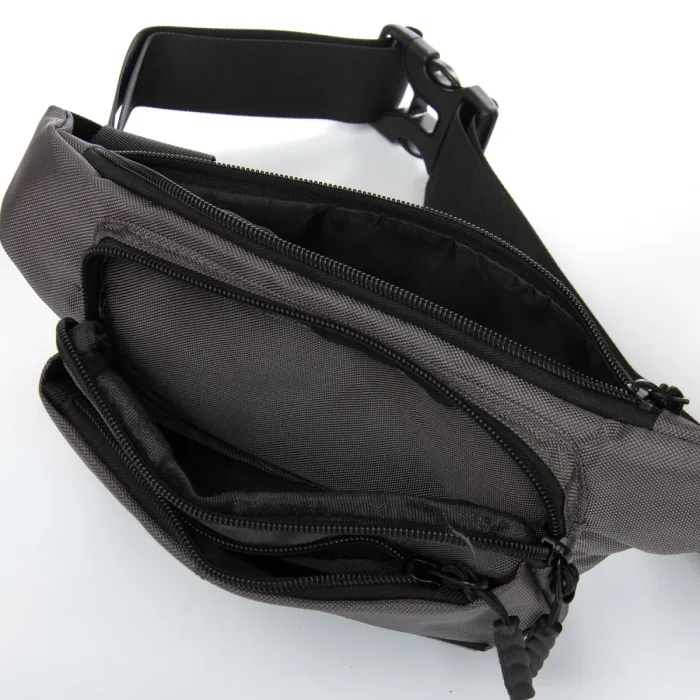 Сумка Мужская На пояс нейлон Lanpad 35008 gray
