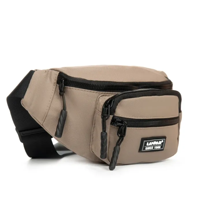 Сумка Мужская На пояс нейлон Lanpad 83043 khaki